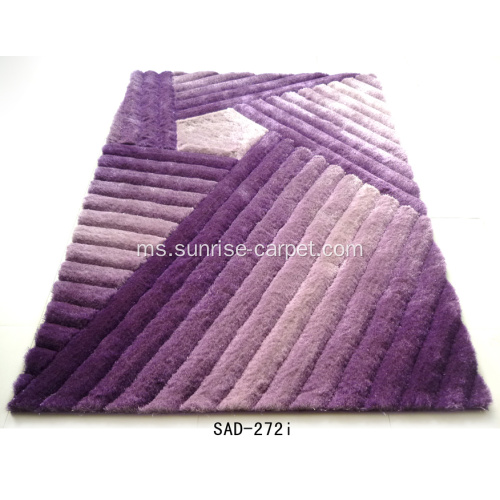 150D Polyester Silk Shaggy Dengan Design 3D